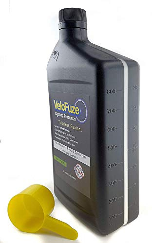 VeloFuze Tubeless Tire Sealant - 32 Ounce - Seals punctures up to 3mm