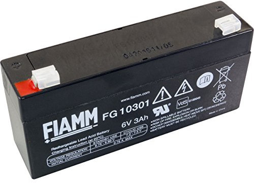 Original FIAMM FG10301 6V 3,0 Ah Bleigel Blei Akku FG 10301 AGM