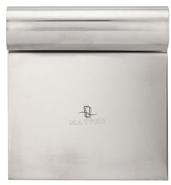 Matfer Bourgeat Stainless Steel Rigid Dough Slicer/Bench Knife