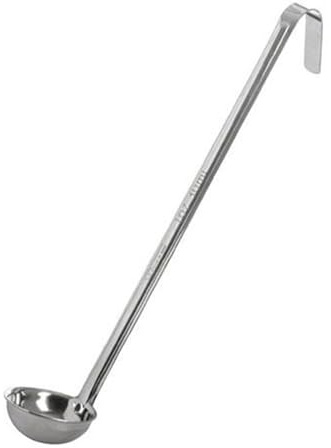 American Metalcraft L1101 One-Piece Ladle, 1-Ounce, Silver
