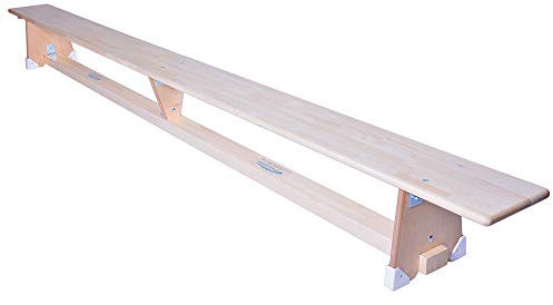 Grevinga - Panca da ginnastica (diverse lunghezze), 3,5 m, colore: Naturale