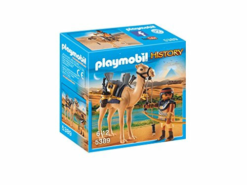 Playmobil 5389 Egyptian Warrior with Camel, Fun Imaginative Role-Play, PlaySets Suitable for Children Ages 4+