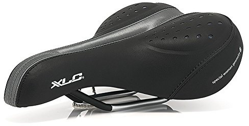 XLC Trekking-Sattel Globetrotter SA-G01 schwarz, Damen, 238x168mm, ca. 420g, schwarz (1 Stück)