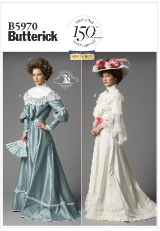 Butterick BTK 5970 B5 (8-10-12-14-16) Schnittmuster zum Nähen, Elegant, Extravagant, Modisch