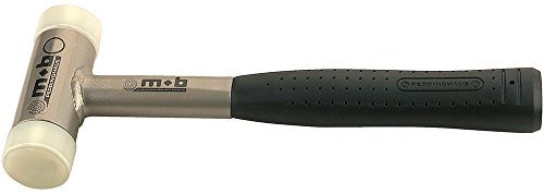 Peddinghaus Schonhammer Rückschlagfrei 60mm/1700g mit Stahlrohrstiel und auswechselbaren Polyurethan-Köpfen