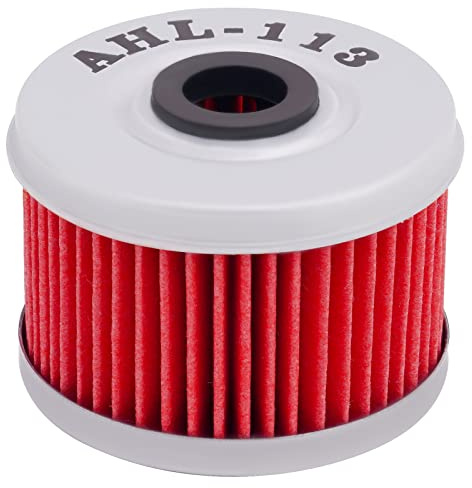 AHL Motocicleta Filtro de Aceite Oil Filter para XL125V Varadero DE Luxe 125 2011