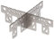 EVERNEW Titanium Alcohol Stove Cross Stand