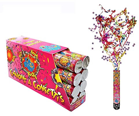 cannon À CONFETTIS RETRAITE 40 CM