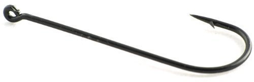 Phoxinus Aberdeen Sea Fishing Hooks, Black, 50 Pack, Size 3/0