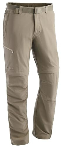 Maier Sports Tajo 2, Pantalon de randonnée pour Homme, Pantalon Outdoor déperlant pour Le Trekking et la randonnée, Fonction Zip-Off Pratique, sans PFC, MSTRETCH Pro 4 et Dryprotec