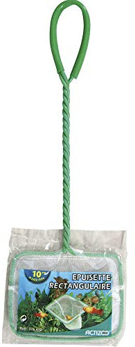 Zolux - Retino a Maglia fine per Acquario, 10 cm, Colore: Bianco