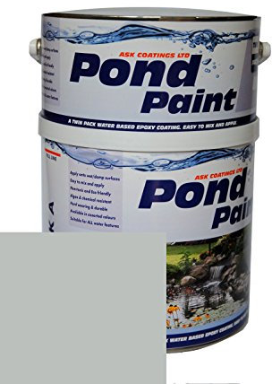 Water Based Epoxy Resin Pond Paint 2.5L (Grey)