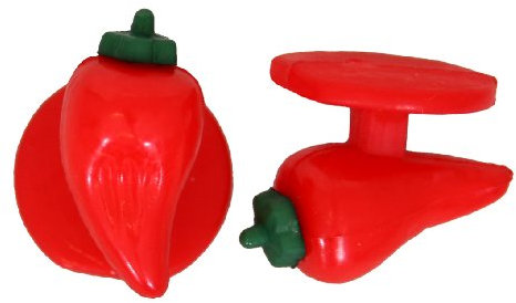 Kochknöpfe Kugelknöpfe Knöpfe à 12 Stück als Pepperoni