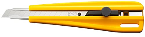 OLFA 9mm Precision Utility Knife (300) - Multi-Purpose Custom Cutting Depth Precision Knife w/Snap-Off Blade, Replacement Blades: Any OLFA 9mm Blade