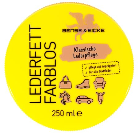 B & E Lederfett - 250 g - farblos