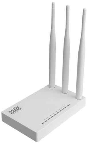 Netis Router DSL WiFi G/N300 + LAN x4, 3 x Antena 5 dBi