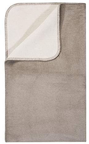Pad - Decke - Wendedecke - Wohndecke - Hobart - Taupe/grau - beige - 150 x 200 cm