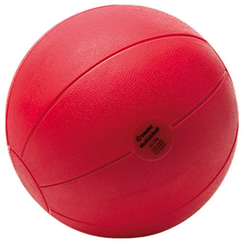 TOGU Unisex – Erwachsene Medinzinball Medizinball, ROT, 1,0 kg