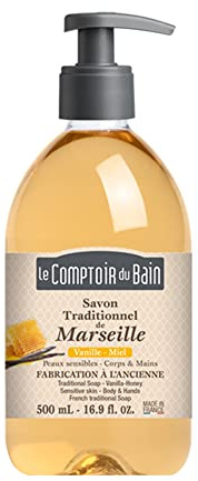 Savon liquide de marseille vanille-miel 1 l