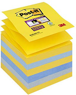 Post-it Bloc-notes Super Sticky Z Recharge 76 x 76 mm new york