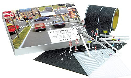 Busch H0 - Set Costruzione Strada