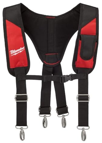 Milwaukee 48228145 Padded Rig, Nylon balistico, red, Small