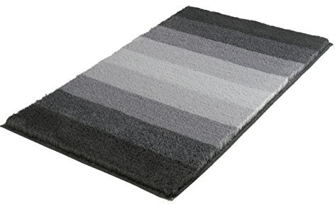 Kleine Wolke Badteppich Palace grau 70 x 120 cm, Schiefer