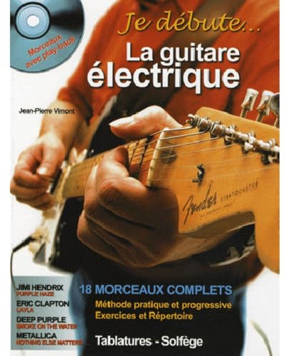 Je debute la guitare electrique + 1 CD