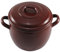 Wurko 190814 – Kochtopf, 14 cm, Emaille-braun 14 cm