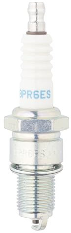 NGK Bujía de encendido 7822 Conexión roscada SAE electrodo central niquel Electrodo de masa supresión de interferencias 5 kOhm con asiento de estanqueidad plano Ancho de llave: 20,8 mm Long. de rosca: