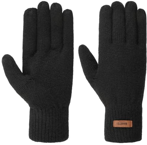 Barts Herren Haakon Glove Handschuhe, Schwarz (BLACK 0001), X-Large (Herstellergröße: L/XL)
