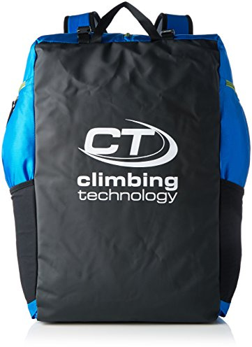 Climbing Technology Falesia Zaino Porta Corda, 45 Litri, Nero / Azzurro