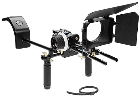WonderRig Elite by Fotodiox - Premium Grade Professional Video Rig Shoulder Support Stabilizer