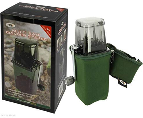 Système de broyeur multi-appâts pour pêche à la carpe, idéal pour bouillettes hachées, avec étui