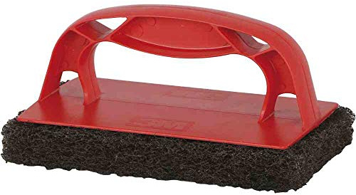 3M Scotch Brite Tampon de nettoyage pour barbecue avec bloc à main Résistant à la chaleur