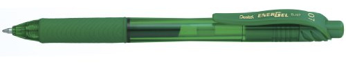 Pentel BL107-D Roller encre gel Pointe métal 0,7 mm Vert