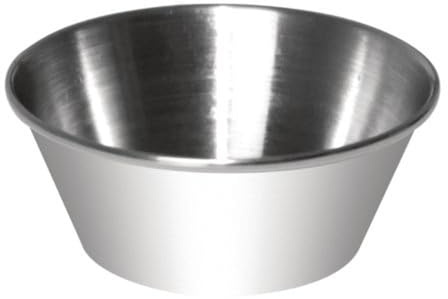 Olympia Stainless Steel 40Ml Sauce Cups 45Ml Bowls Restaurant Innovative Design 12pc