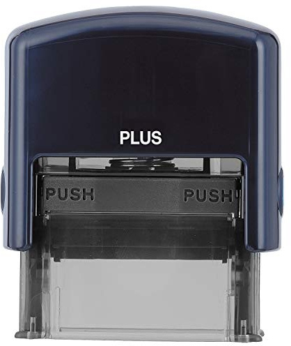 Plus Guard Your ID Stamp, Small, Black, 1 Pad