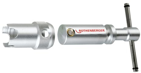 Rothenberger RO-QUICK Valve Key with Adapter - Dual-Sided, Spring-Loaded Locking Cams - 70439