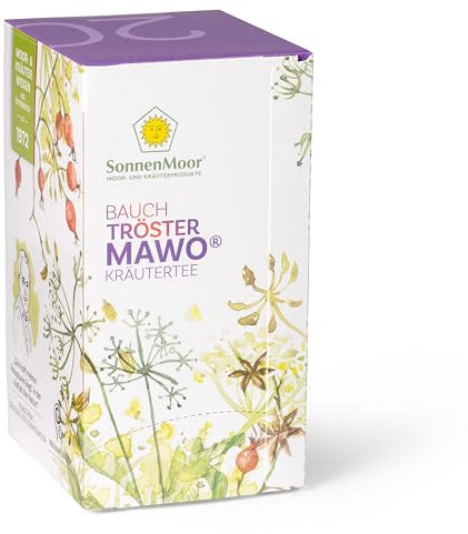 SonnenMoor Bauchgefühl MAWO Kräutertee im Filterbeutel 36 g - ausgleichender Tee im praktischen Filterbeutel