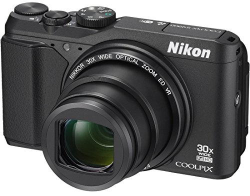 Nikon COOLPIX S9900 Digital Camera with 30x Optical Zoom and Built-In Wi-Fi (Black)