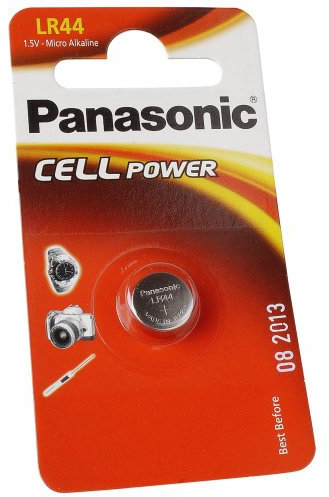 foto-kontor Panasonic LR44 Alkali Mangan Batterie Knopfzelle 1,5V ersetzt AG13 L1154 LR1154 RW82 G13 A76 V13GA 4276