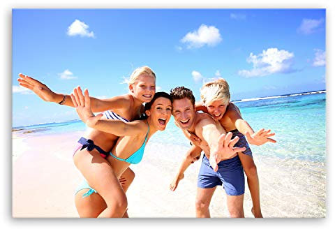 ge Bildet Bild auf Leinwand | Ihr eigenes Foto - Ihr Wunsch-Motiv auf Künstler-Leinwand in 120x80 cm als Wandbild XXL | Wand-deko Dekoration Wohnung modern Bilder | 1462