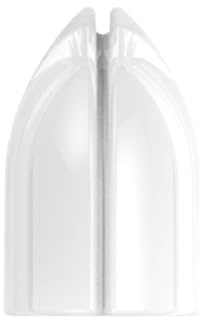 Lstyle Flight Flight Accessoire : Shell Lock Punch Anneaux pour Papier/Dart Flights Pliable Blanc laiteux