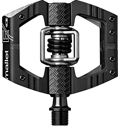 Crankbrothers Mallet Clip-In Pedals Pedales, Hombres, Negro, Talla única