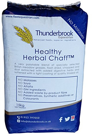 Thunderbrook Healthy Herbal Chaff 15kg - Great for Horses