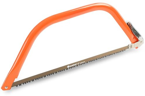 GreatNeck BB21 21 Inch Bow Saw, Bow Saw Blades 21 Inch, Bow Saws For Camping, Hand Saw Wood Cutting, Bow Saw Blade 21 Inch
