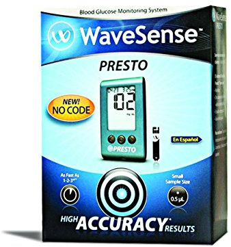 Agamatrix Wavesense Presto Blood Glucose Meter Kit