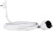 REV Smart, Flachstecker Verlängerung - Flachstecker 8mm, Verlängerungskabel 3m, max. 3680W, Weiss