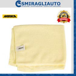 Mirka 7991200111 Chiffon Microfibre, 330 x 330 mm, Jaune, Pack de 2
